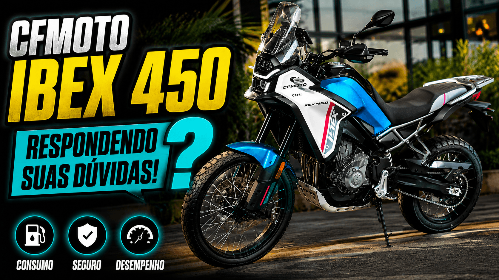 CFMOTO Ibex 450: respondendo todas as suas dúvidas sobre a moto